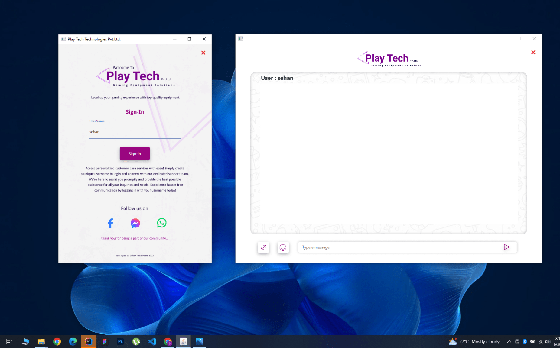 Socket-Programming-Chat-Application-Project
